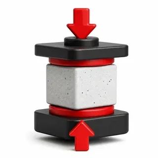 Concrete compression testing by Soil Investigation Services